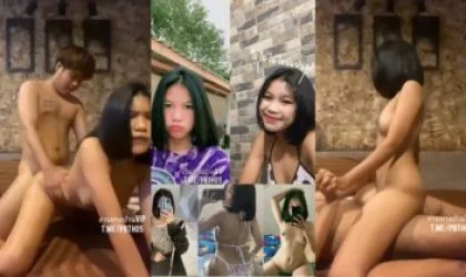 หลุดไทย น้องพลอย นักเรียนสาวมปลายตั้งกล้องเย็ดกับแฟนขย่มเองก่อนโดนจับกระแทกท่าหมา ตอกสดเย็ดจนแตกใน