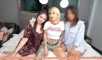 คลิปโป๊ไทย onlyfans u91220151 แม่เสือสาวนัดรวมตัวสาวๆมาสวิงกิ้งกันโดนเย็ดเน้นๆ เจอเจ๊คนนี้รอยสักเต็มหลัง โดนรุมเย็ดเน้นๆ